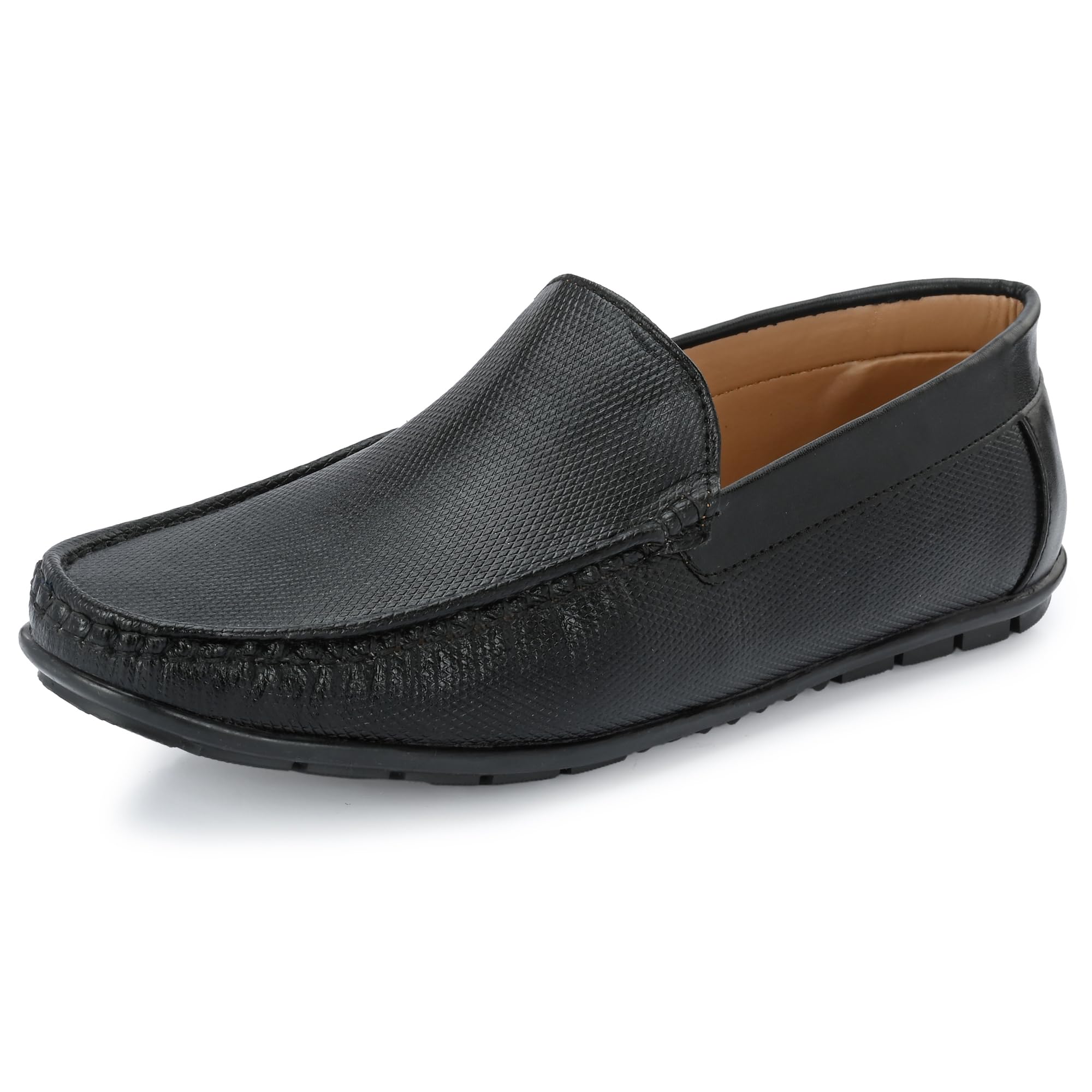 Centrino Loafer for Men | Premium Slip-On Loafers | Stylish & Comfortable with Soft Cushioned Insole | Versatile, Durable & Fashionable Footwear |Hand-Stitched Design for Trendy (6547)