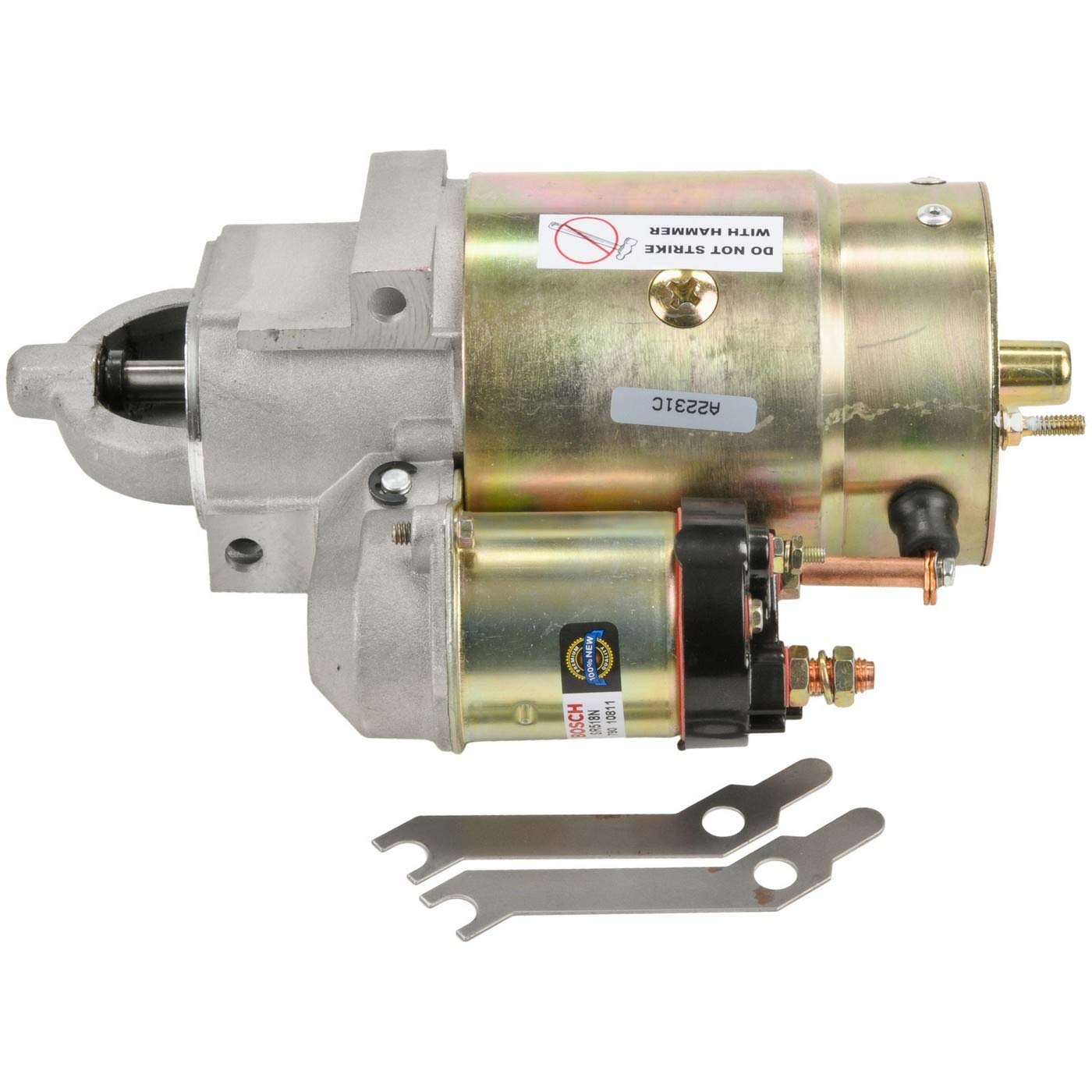 BOSCHSR518N Premium 100% New Starter - Compatible With Select 1969-86 Buick, Chevrolet, GMC, Oldsmobile, Pontiac