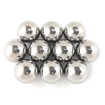 Avler 3/4 Inch 19.05mm Chrome Steel Bearing Balls Pack of 10