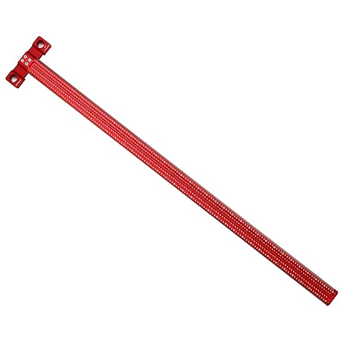 Woodworking Scriber t Square Ruler 36inch with Thoughtful Support Lips,