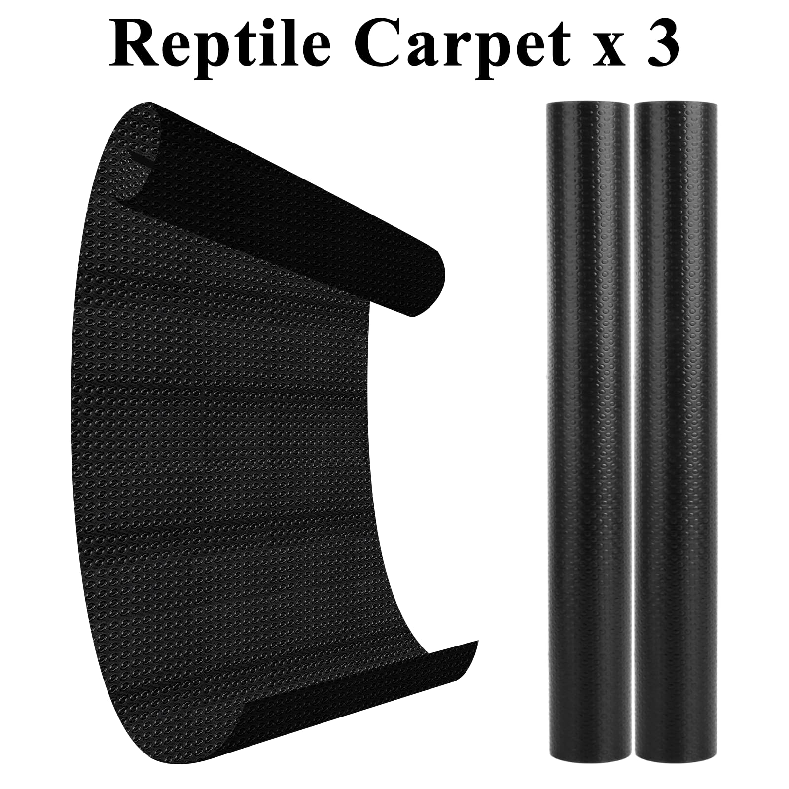 AKOLAFE 3 Roll Tortoise Bedding Mat 45x200 cm Large Reptile Carpet - Image 2