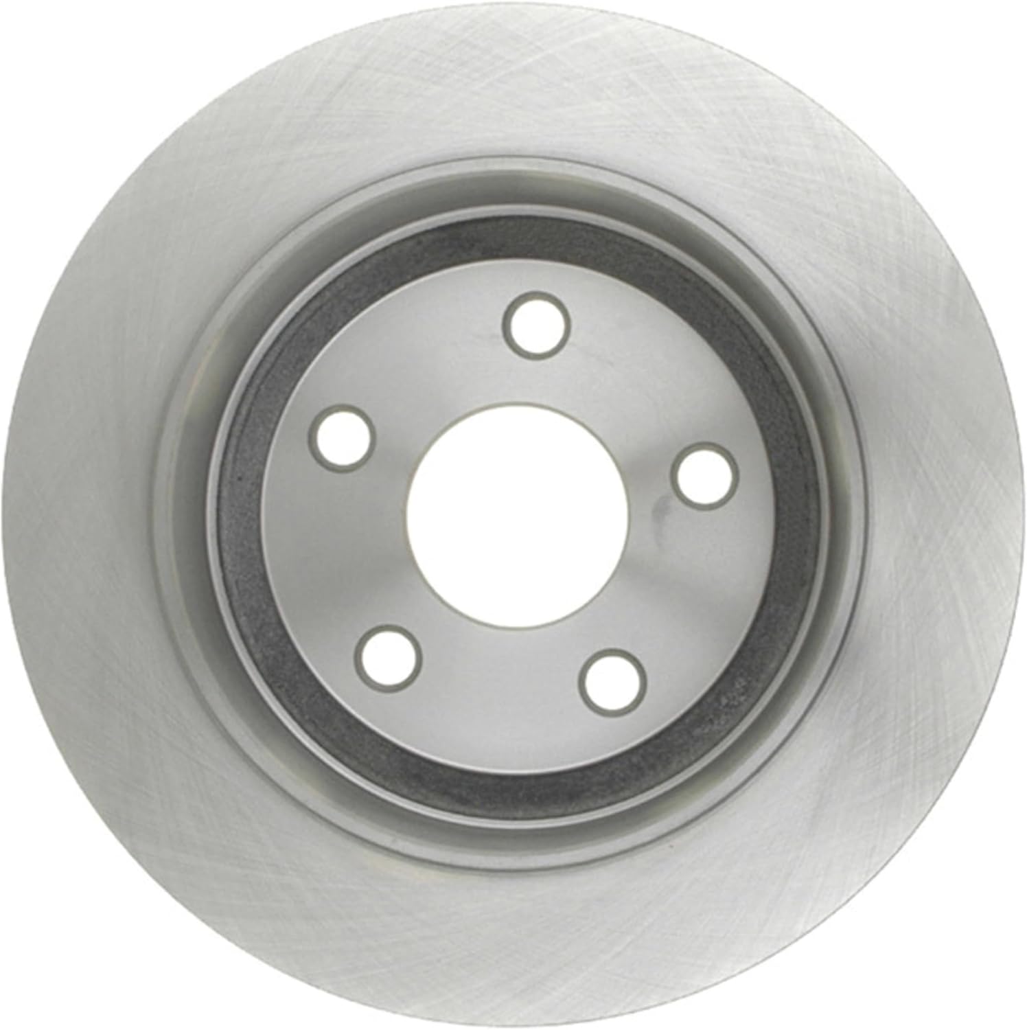 ACDelco Silver Rear Brake Rotor 18A2465A | GM 19255506 Brake Rotors for Select Jeep Wrangler, Wrangler JK and more