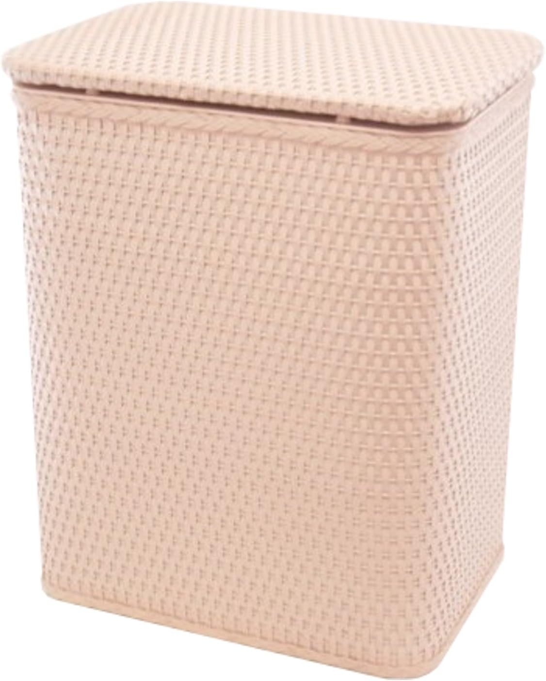 RedmonUSA Redmon for Kids Chelsea Pattern Wicker Nursery Hamper, Tea Rose
