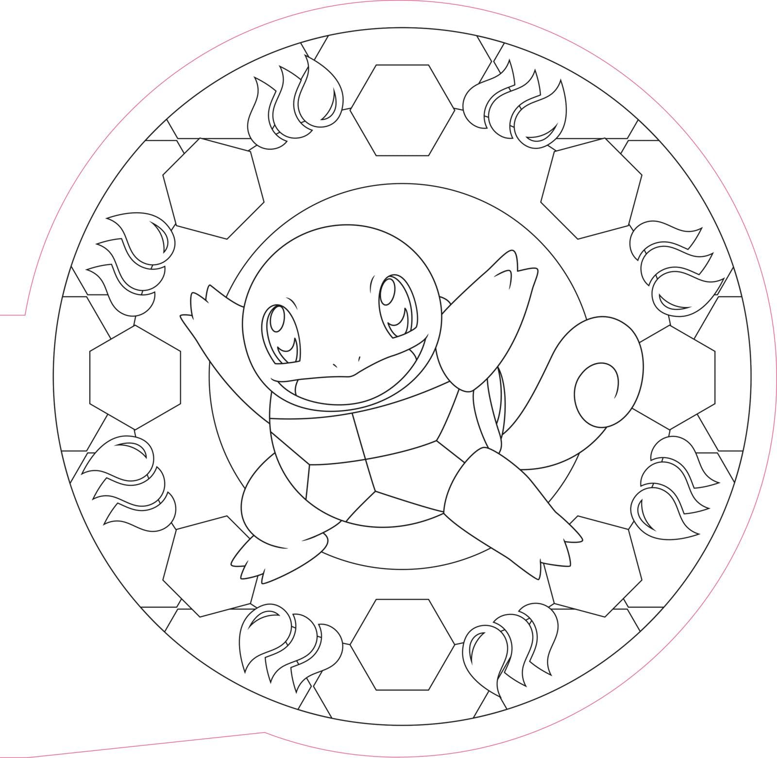 Pokémon Activity-Buch: Mandala-Malspaß