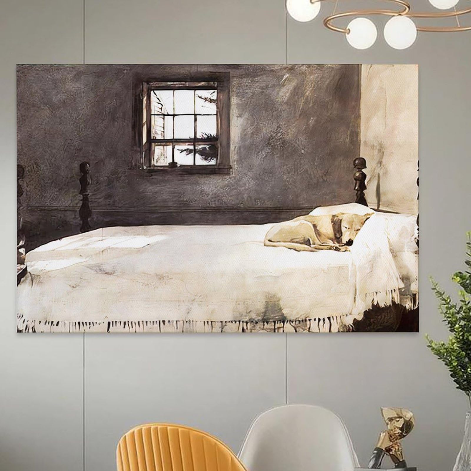 Amazon.com: WurBu Andrew Wyeth Painter Works《Master Bedroom