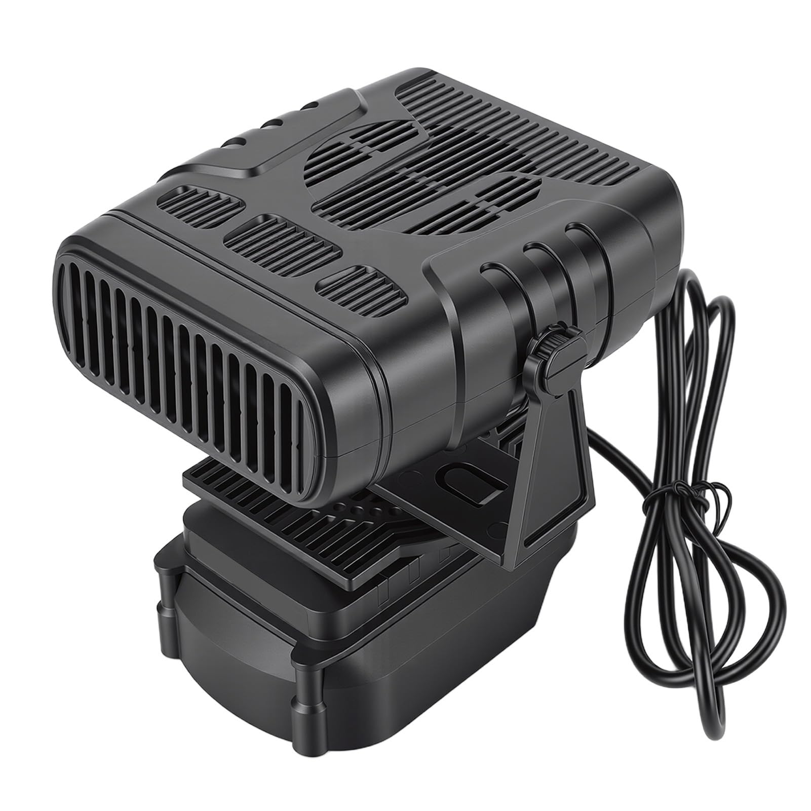 Hyuduo Cordless Space Heater 2 Gear Quiet Operation 30dB Battery Powered Heater Suitable for BL1830 BL1840 BL1850 for