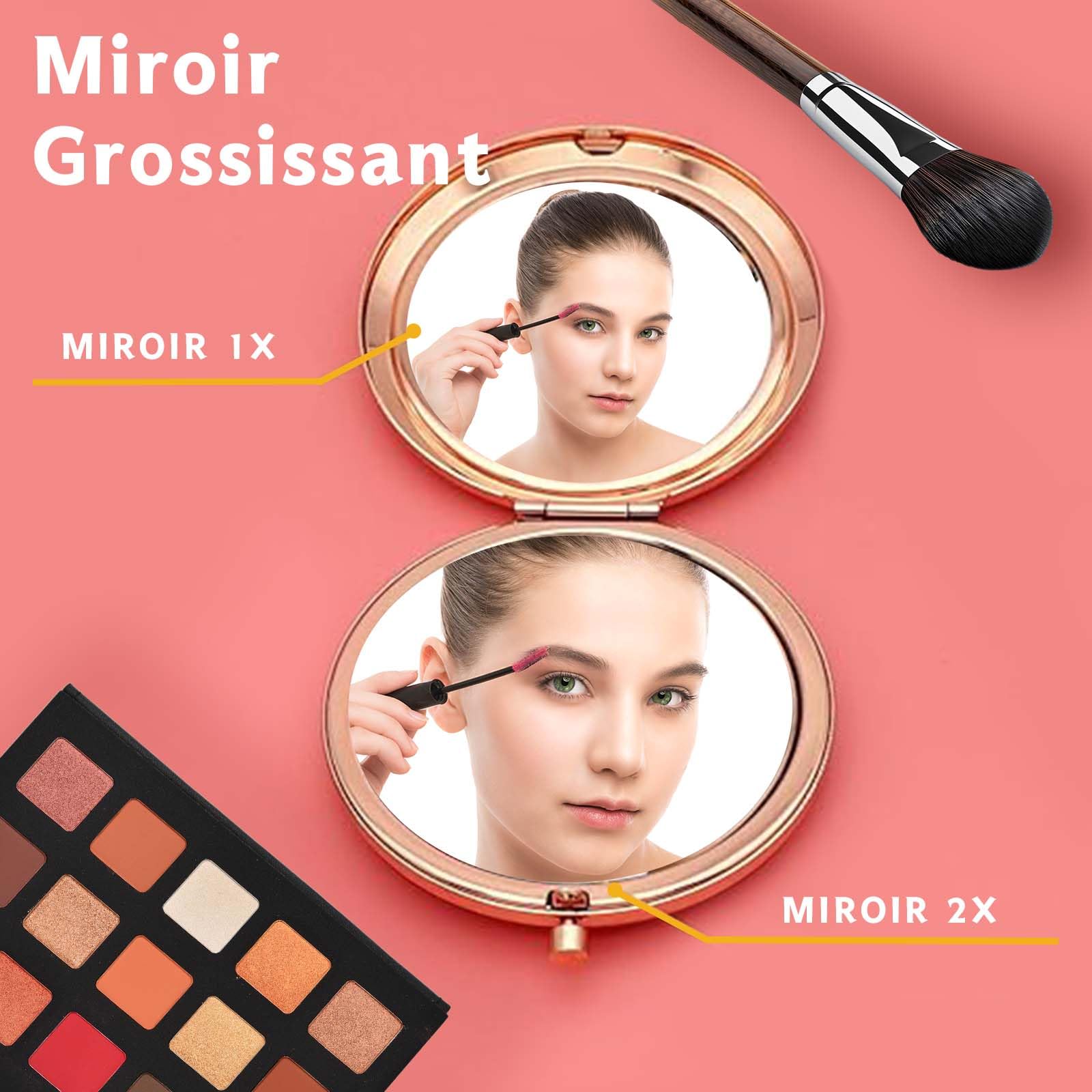 Manahia Miroir Cadeau Maman – Petit Miroir D’une Maman Trop Jolie – Bijoux Maman – Cadeau Fête Des Mères – Cadeau Grossesse – – La Boutique Diverse