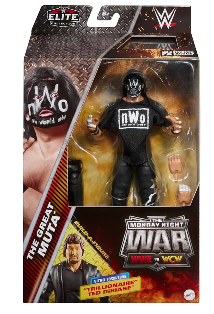 WWE The Great Muta 2025 Mattel Elite Collection Monday Night