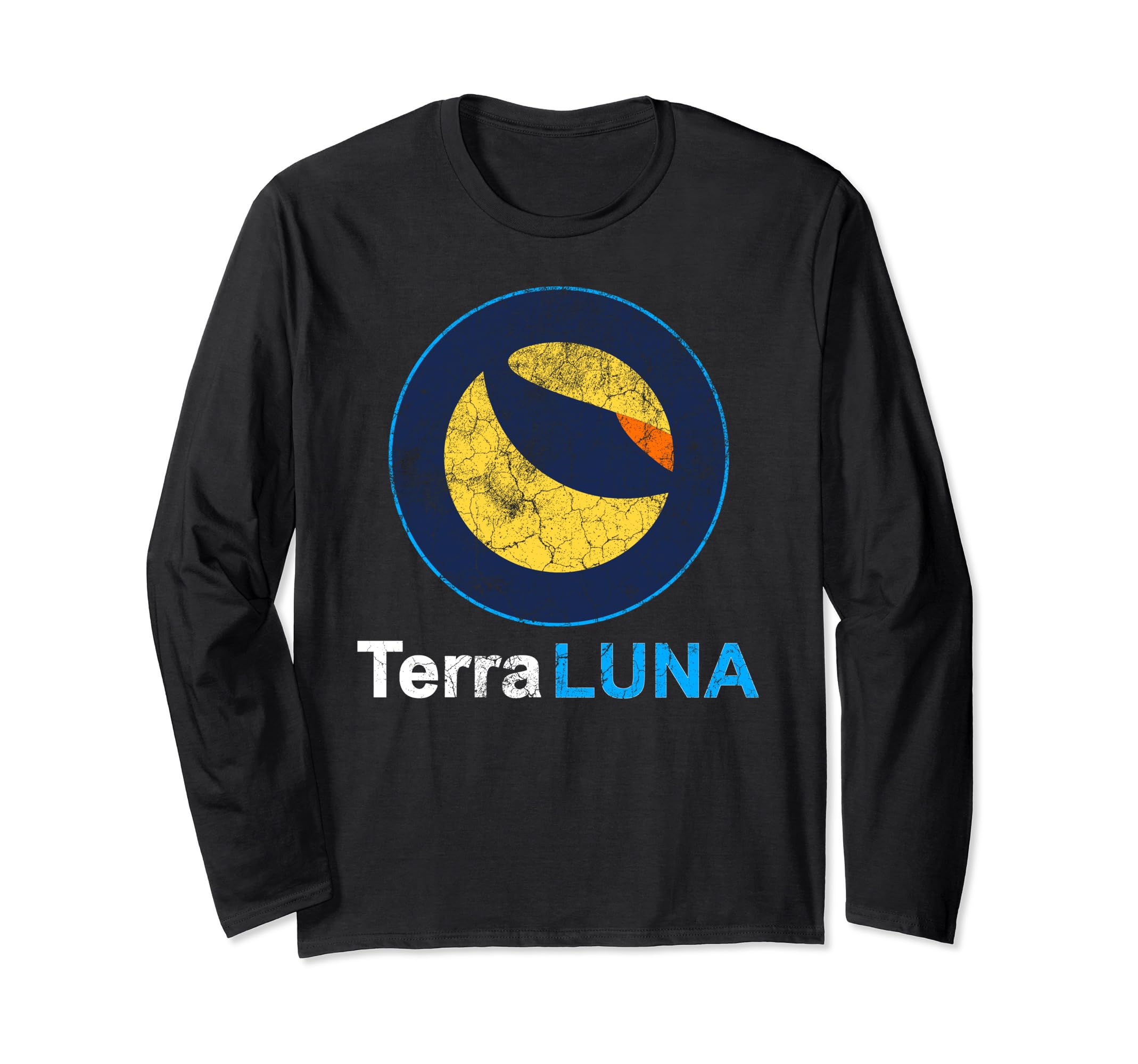 Retro Terra LUNA Crypto Digital Moneda Clásica Manga Larga : Amazon.es: Moda