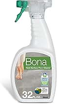Bona Multi-Surface Floor Cleaner Spray - 32 fl oz - Unscented - Refillable - Residue-Free Floor Cleaning Solution for Stone, Tile, Laminate, and Vinyl Floors