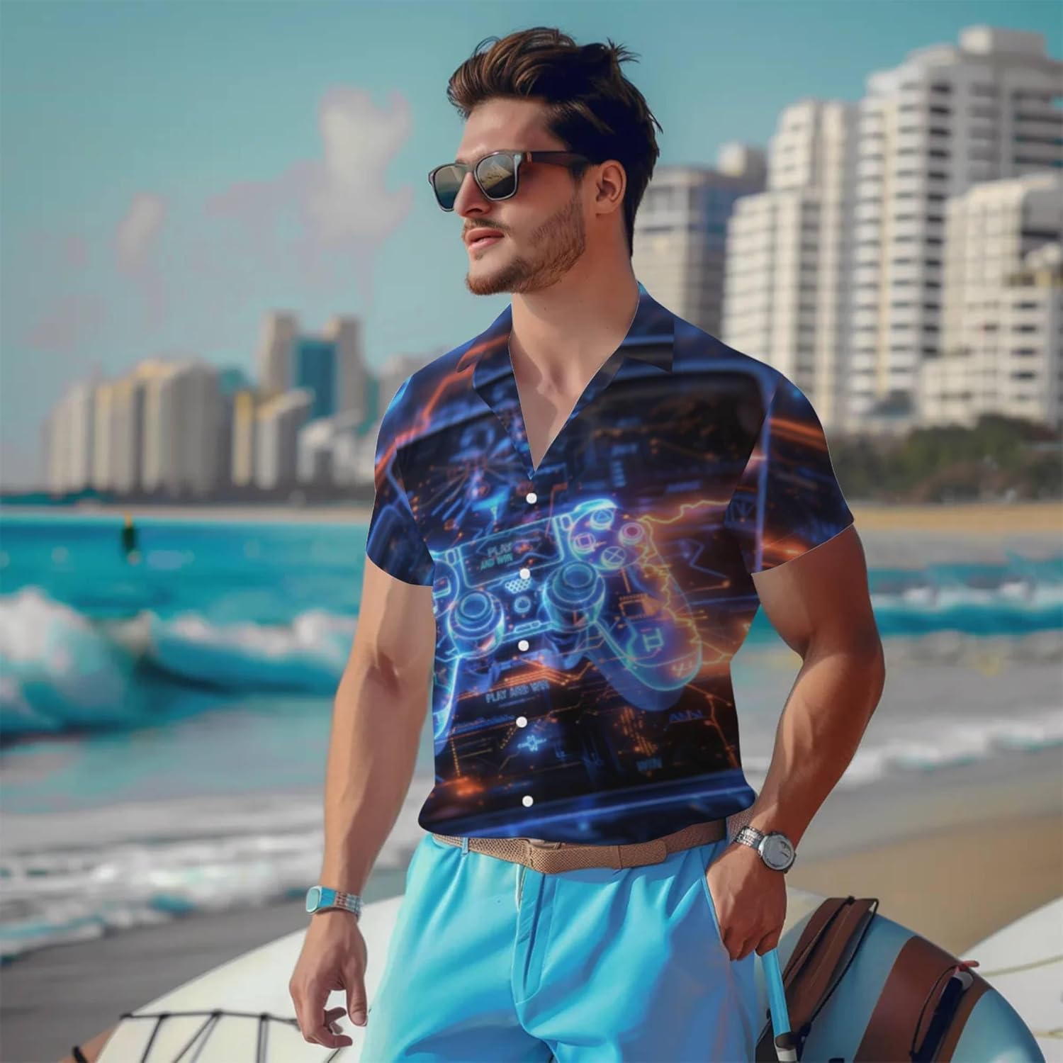 3D Pattern Print ShirtDesign Stylish Casual Wear Unique Graphic Tee Fashion Top Comfortable Fit Fabric - Image 7