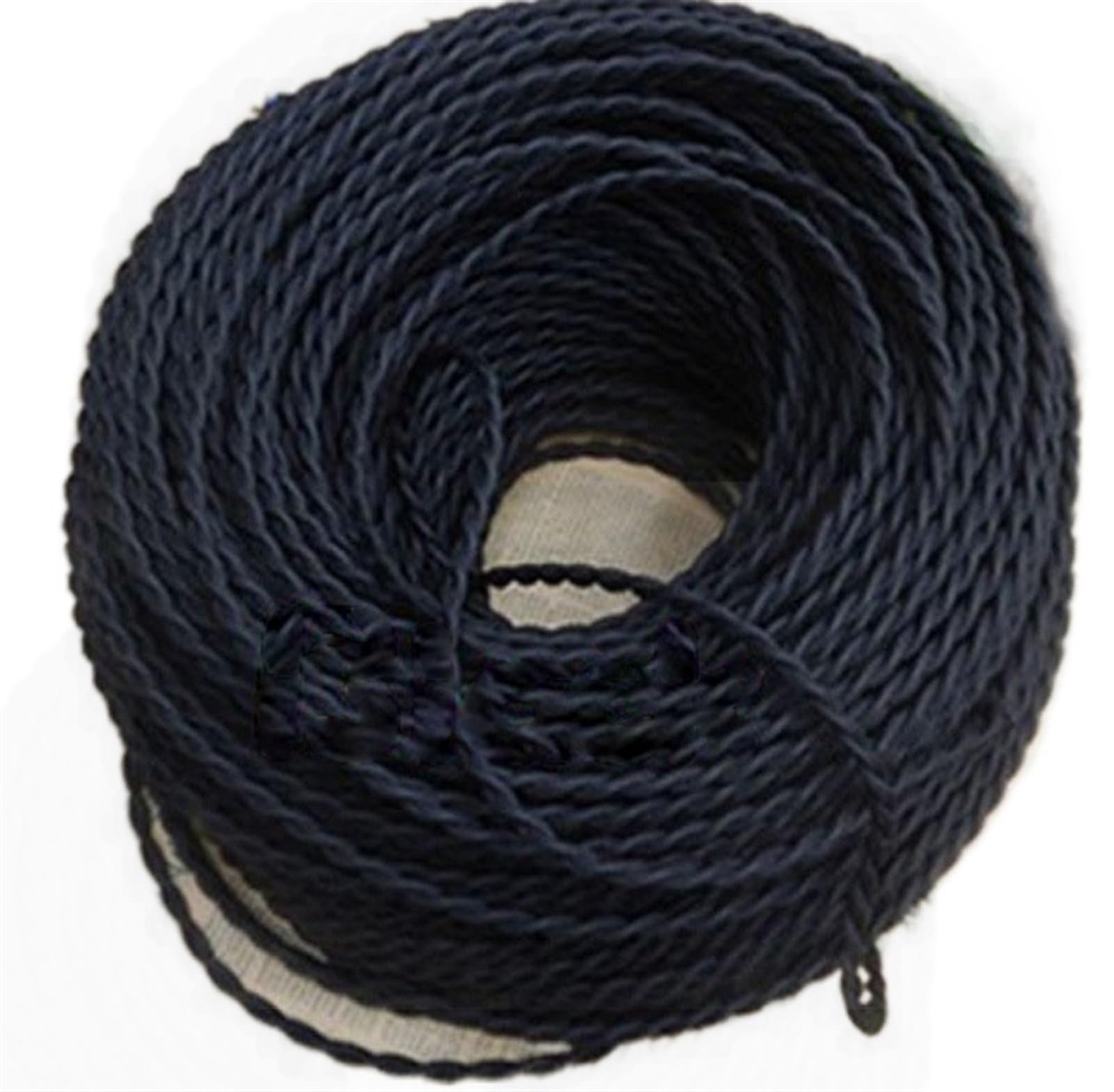 Alambre Recubierto de Tela， Cable Trenzado for lámpara eléctrica Vintage de 2 núcleos x 0,75 mm²(Auburn,20meter)