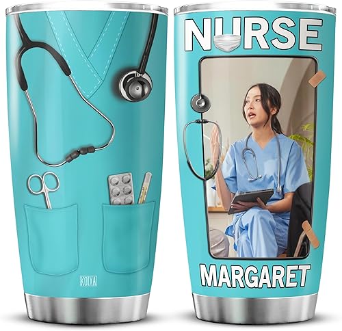 Vaso de café con foto personalizada, regalo de cumpleaños para mujeres, hombres, adolescentes, taza de viaje con tapa, taza aislada, vasos de acero