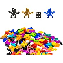 50PCS Orc Berserker Meeple Figure | Board Game Pieces Accessories Meeples, Gray