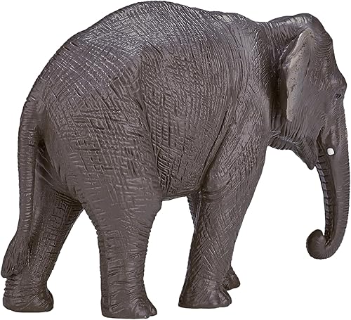 Miniatura 4 de MOJO Elefante asiático realista internacional vida silvestre juguete réplica pintada a mano, gris (387266)