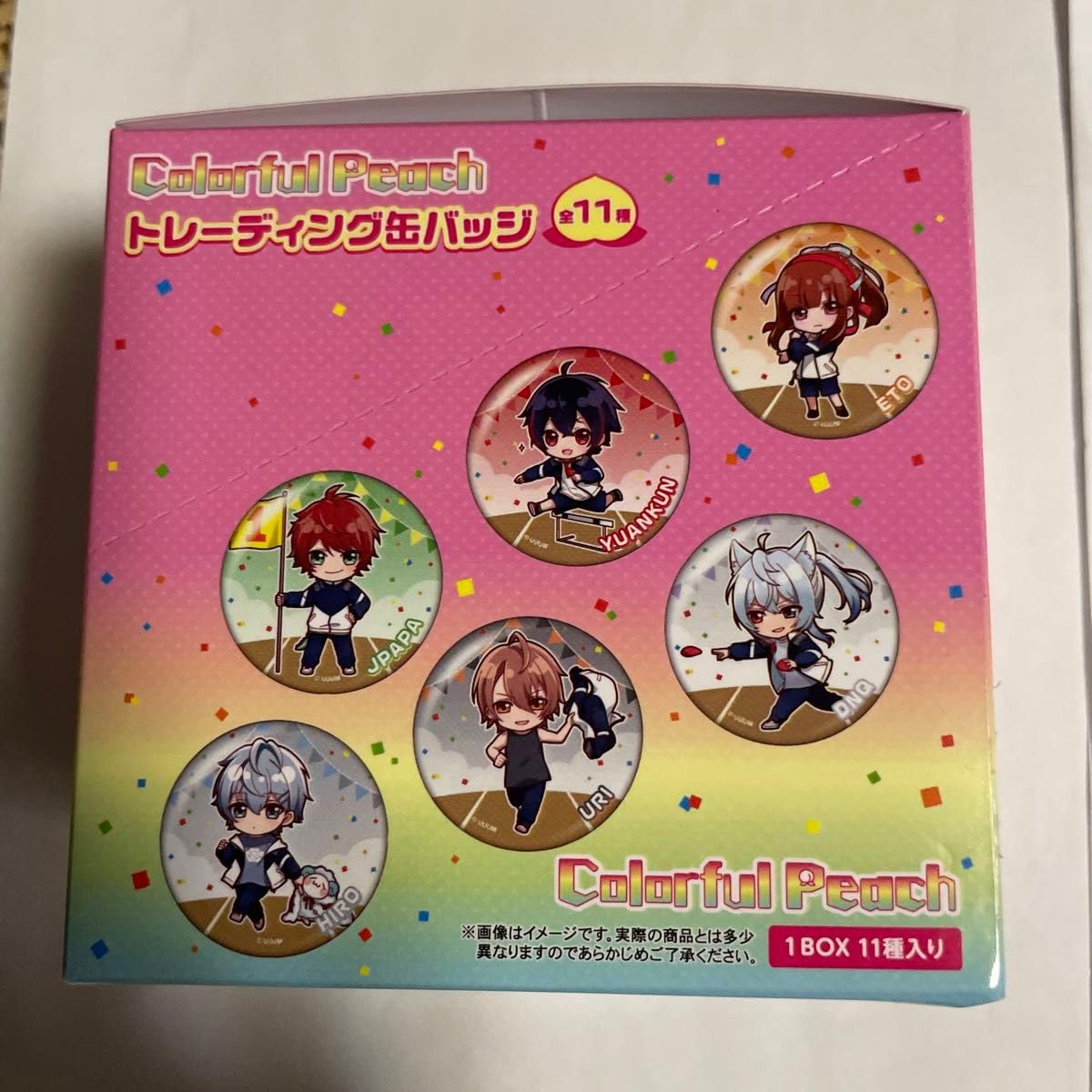 カラフルピーチ からぴち トレーディング直筆缶バッチ まとめ売り カラフルピーチ – Creator Store