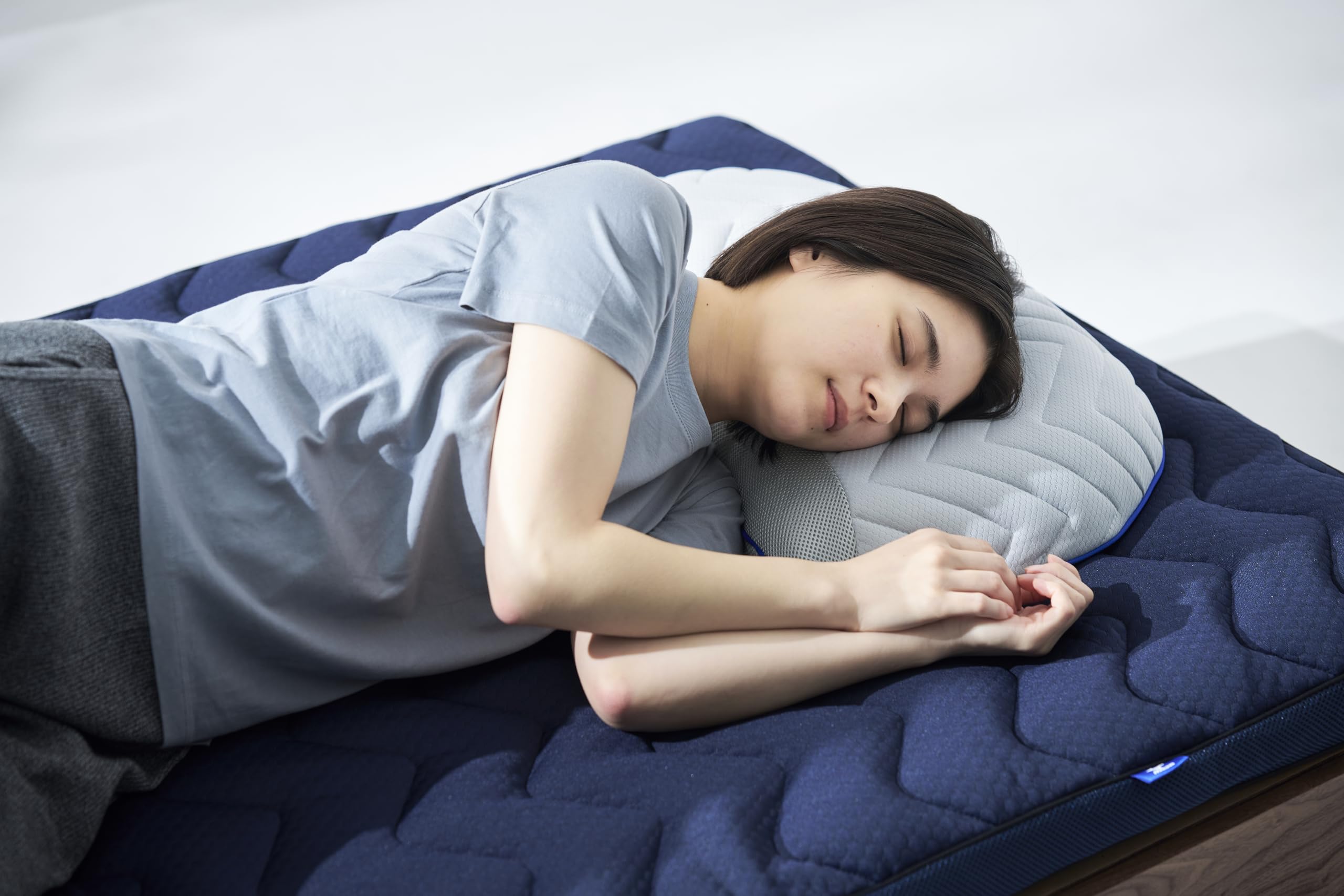 Amazon.co.jp: MIZUNO(ミズノ) 寝具 枕 リフルピロー グレー C2JNA105