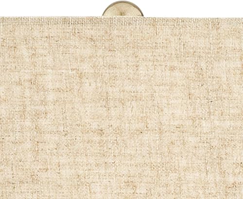 Miniatura 3 de 360 Lighting Gordy - Moderna lámpara de mesa de campo con puerto de carga USB de 20.5 pulgadas de alto, color verde acanalado, tela de avena,