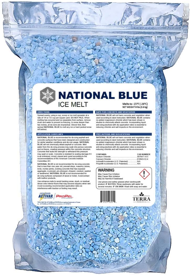 Morton Ice Melter Rock SafeTSalt, Melts Ice and Snow, 25