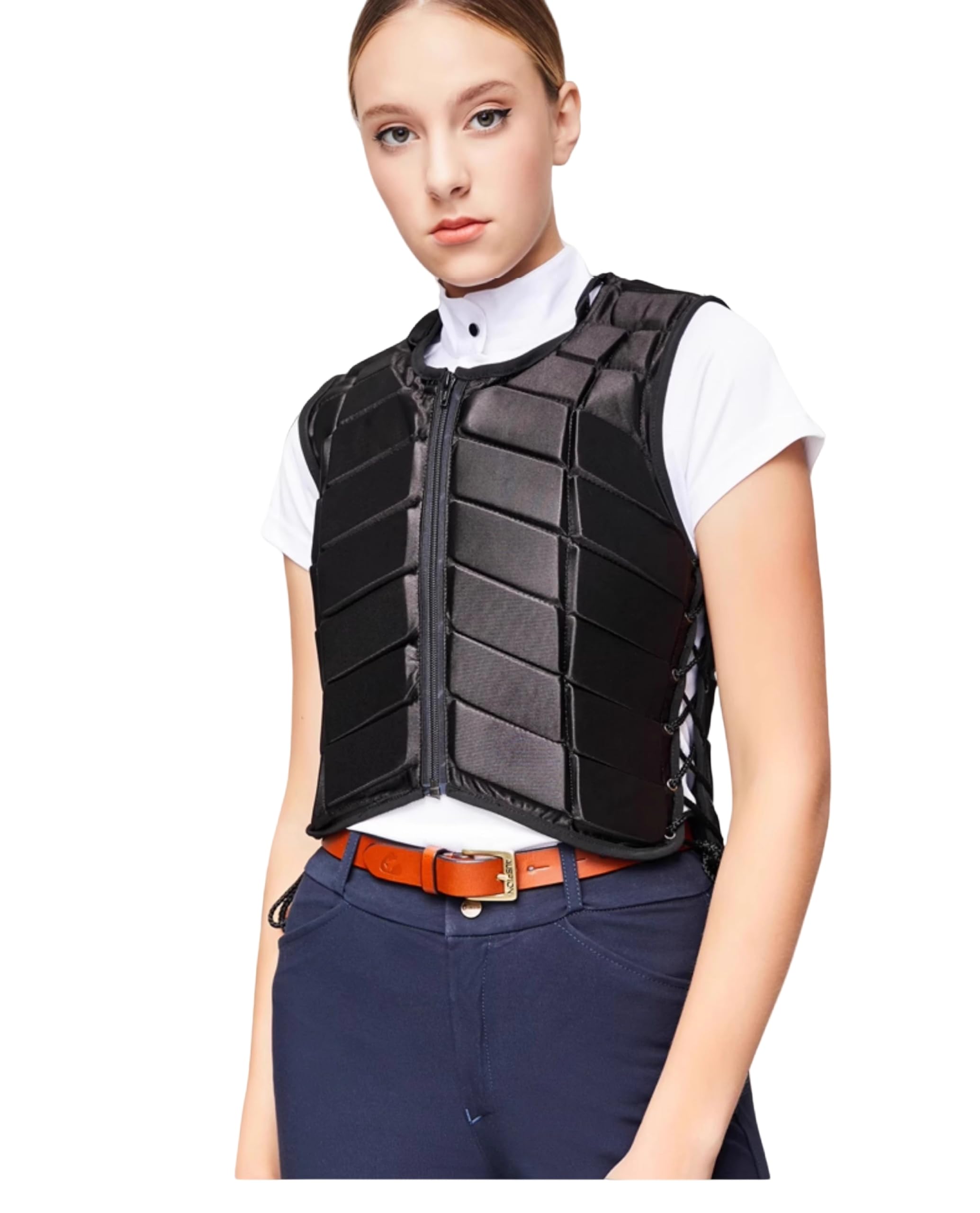 TentHome Gilet da equitazione professionale in EVA imbottito gilet di sicurezza gilet di protezione per sport equestri per bambini e adulti