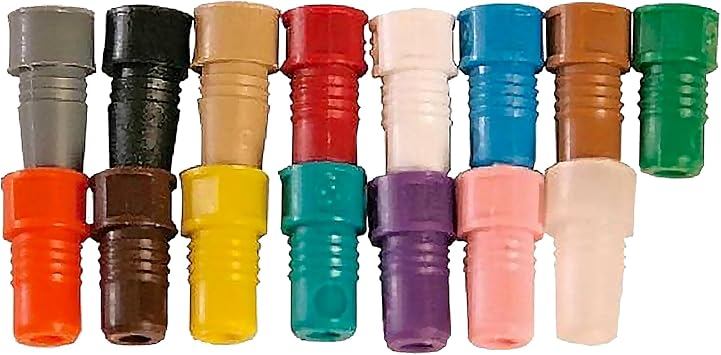 X-Jet 15-Piece Color Coded Proportioner Tip Kit for Genuine Original X-Jet & X-Jet M5 Nozzle Kits - Effortless Pressure-Washing w/Tailored Dilution Rates - Replacement Pack for Lost Proportioners