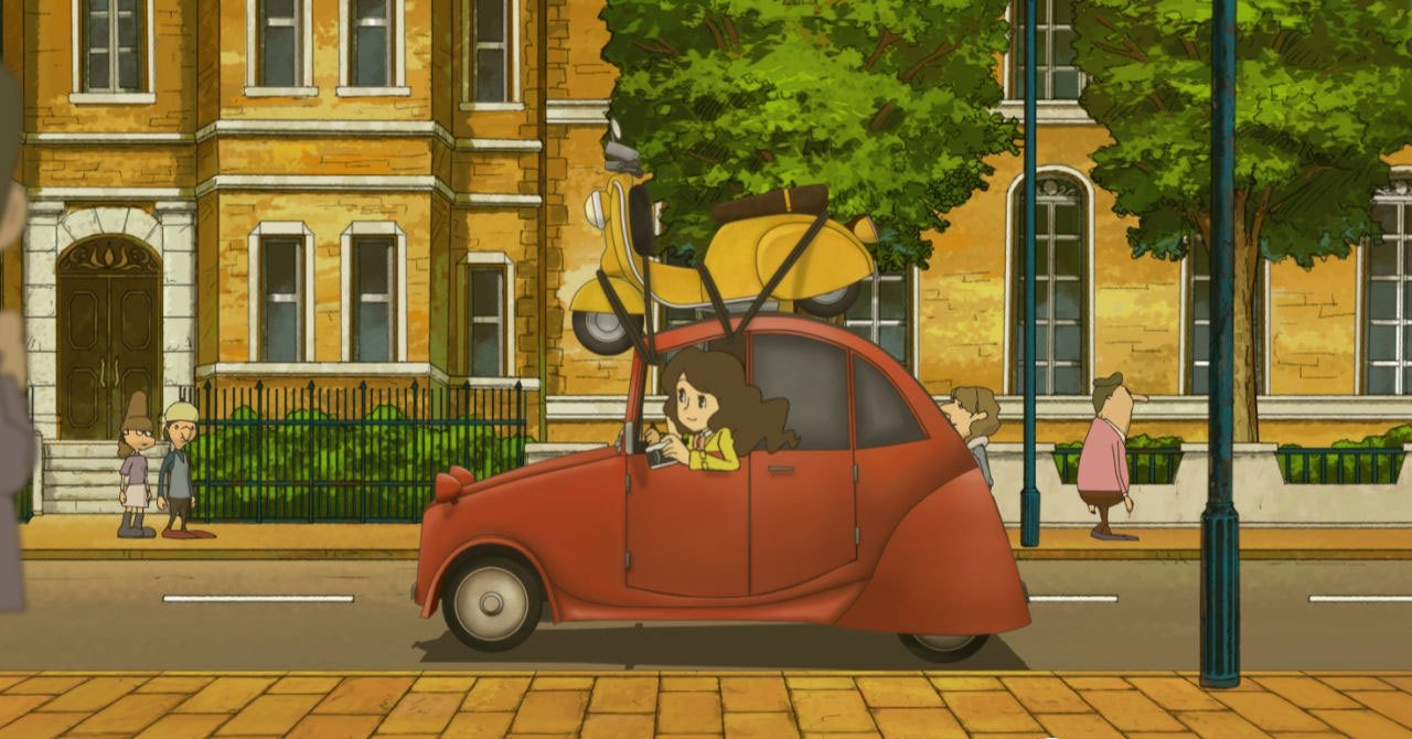 Professeur Layton et l'appel du spectre
