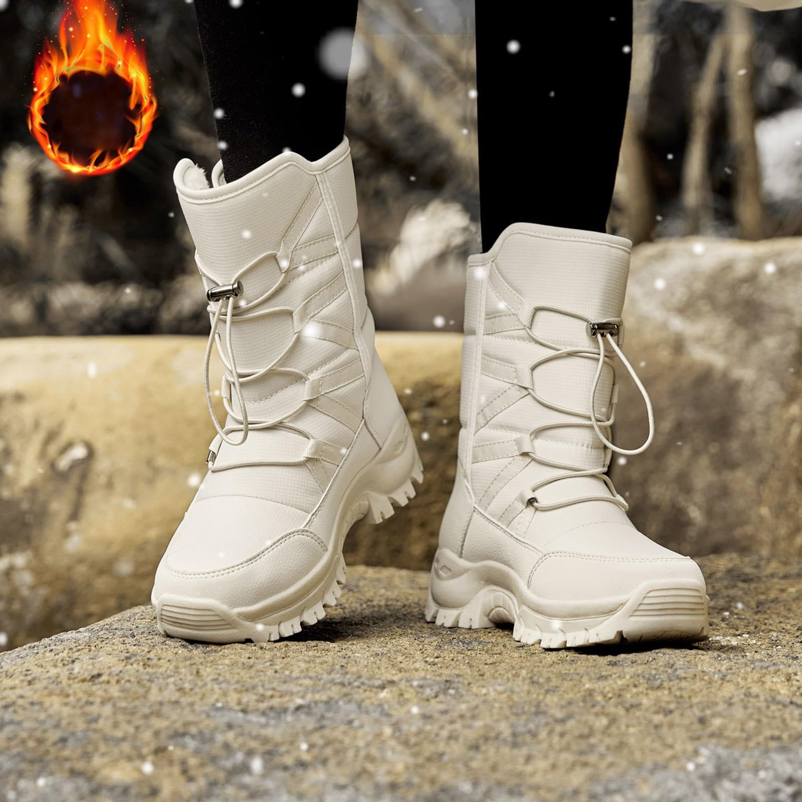 Barfuss Schuhe Damen Winter Leguano AONETIGER Winte Produktbild-Vorschau 3