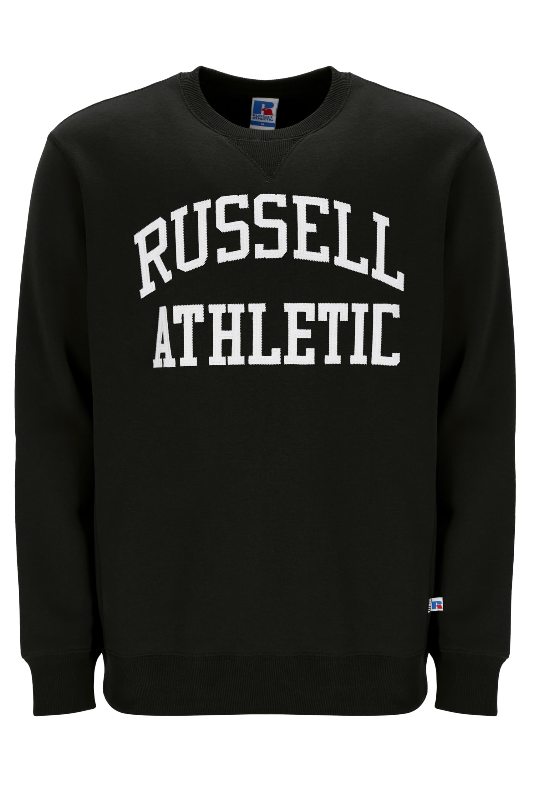 Russell Athletic Iconic-Crewneck Men's Long-Sleeved Sweatshirt (Pack of 1) Black