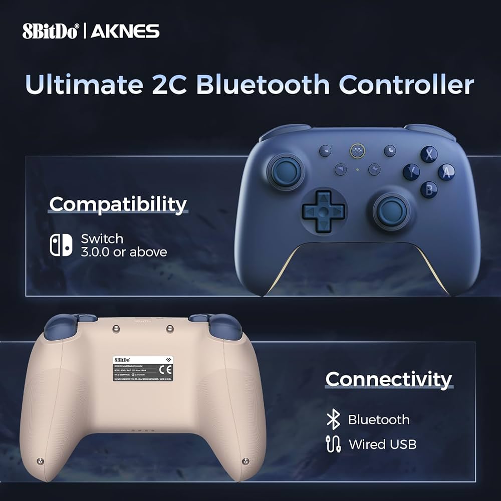 未開封　8BitDo Ultimate Bluetooth Controller Amazon.com: 8Bitdo Ultimate Bluetooth Controller with
