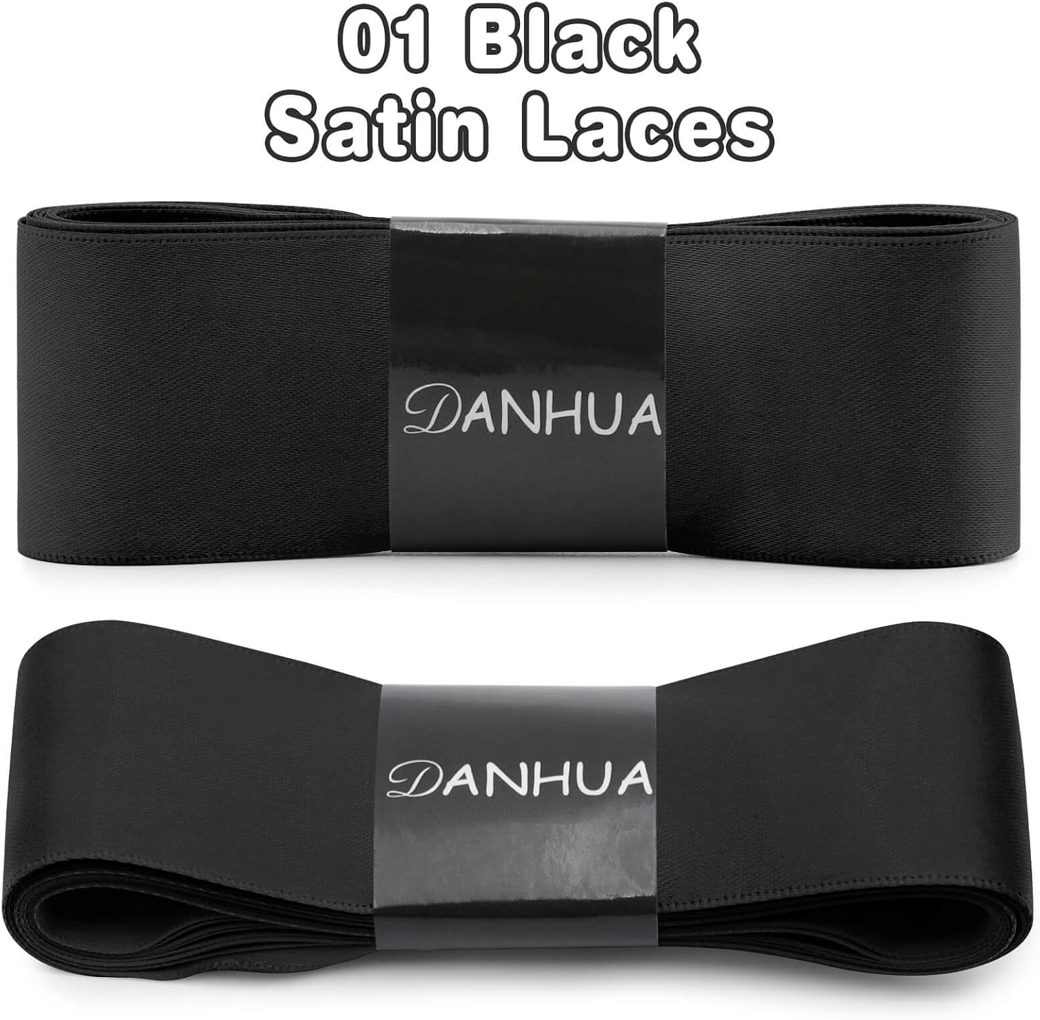 Satin Ribbon Shoelaces for Women: 3.8CM Wide Silk Shoe Laces 2 Pair | Sneakers Shoestrings, Smooth, Shiny, Stay Tied, for Wedding Shoes