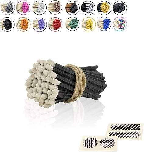 Palillos de repuesto de madera de 2 pulgadas de largo con calcomanías de huelga, fósforos de seguridad al por mayor sueltos a granel por Chandler