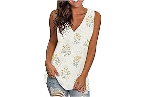 Summer Shirts for Women 2024 Trendy Sleeveless Tank Tops