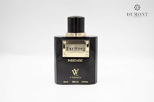 Miniatura 9 de Dumont Exciting Insense - 3.4 oz - Eau De Parfum - Perfume unisex para hombres y mujeres - Aroma de limón, hierba, miel, ámbar y chocolate - Bruma