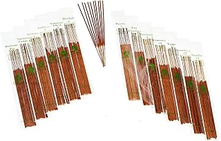 Hand-Dipped Incense Gift Set - 120 Stick Variety, 12 Scent Assortment - Plus Bonus Scent