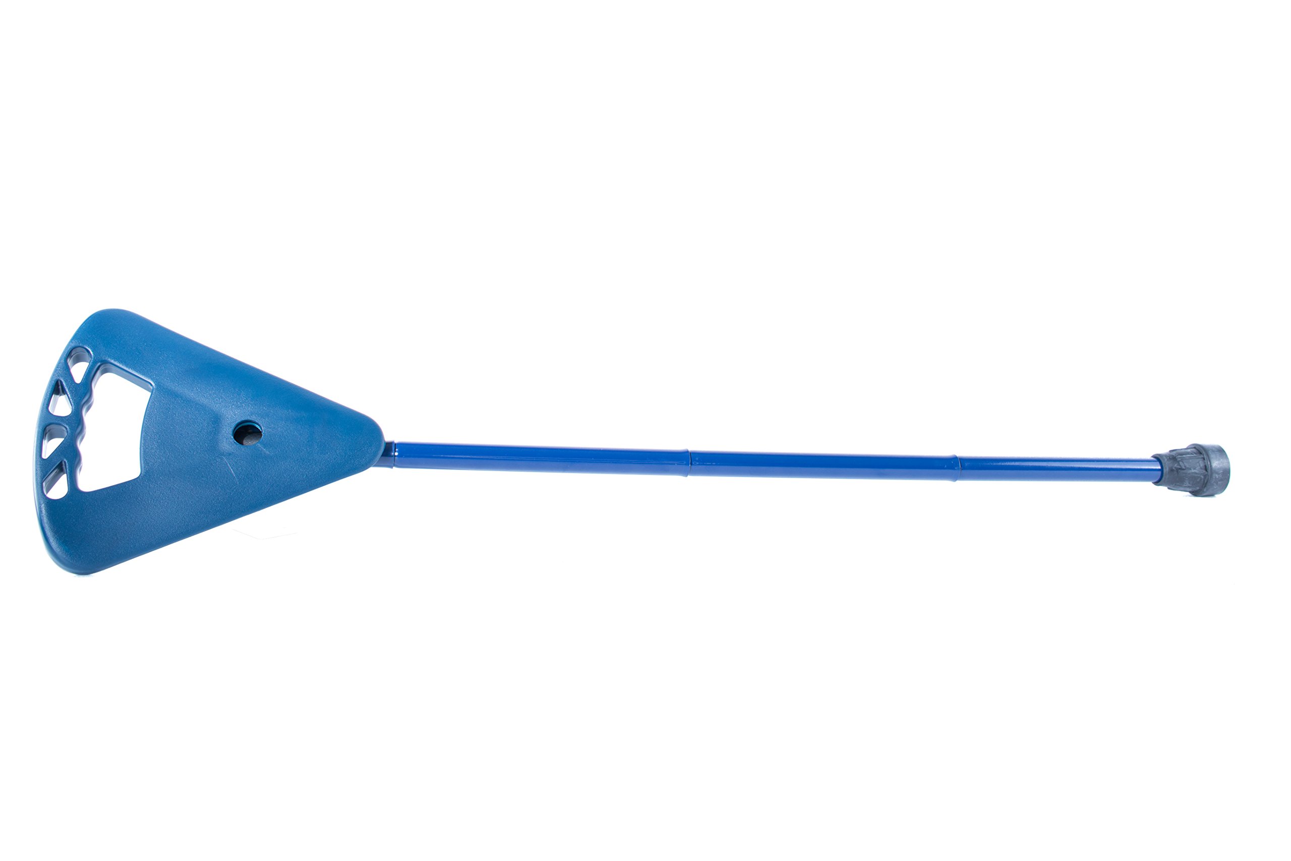 Faltbarer Sitzstock mit Tasche extra kurz Stocklänge 82 cm Farbe blau