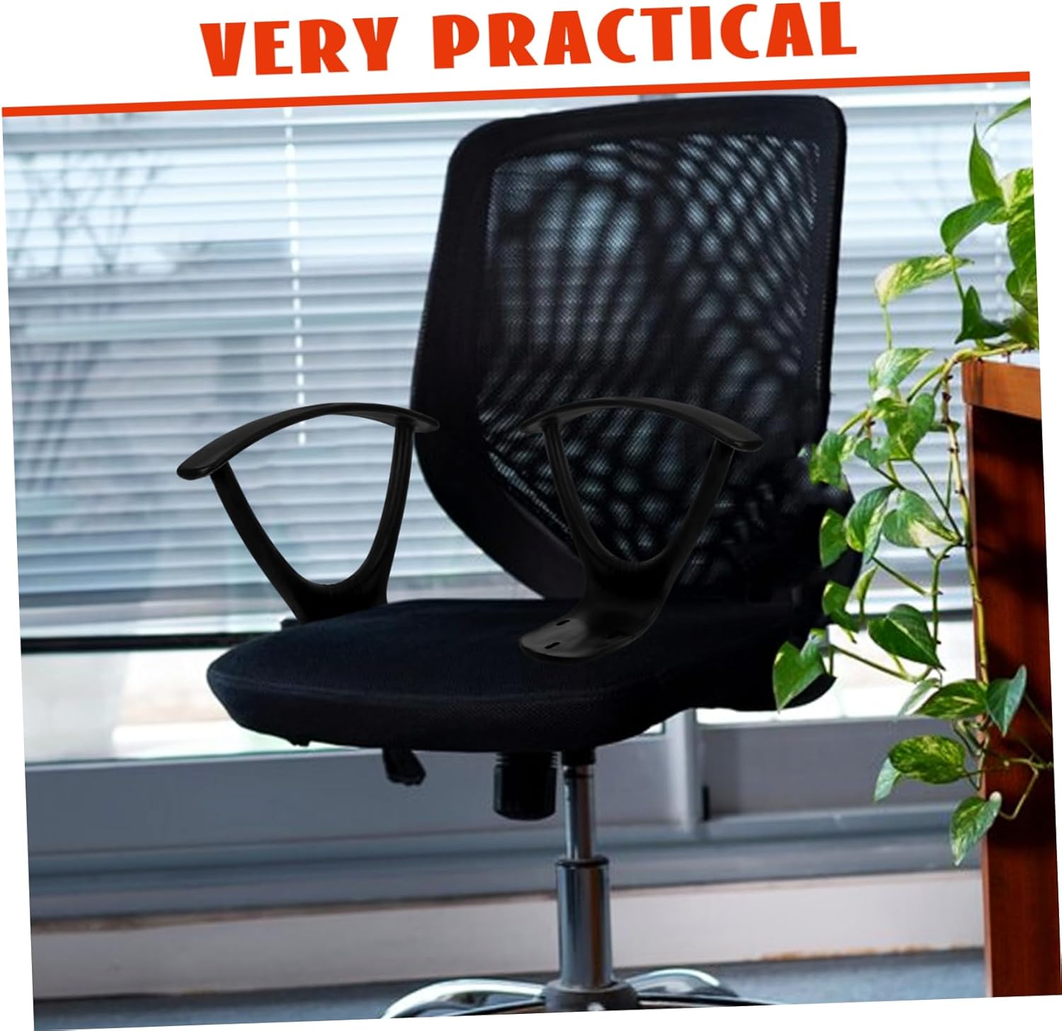 Office Chair Armrest Replacement Armrests for Gaming and Swivel Chairs Comfortable Support for All Users Easy to Install