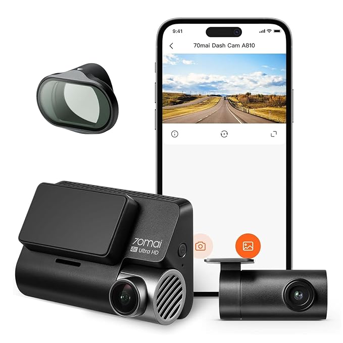 70mai A810 4K Dash Cam
