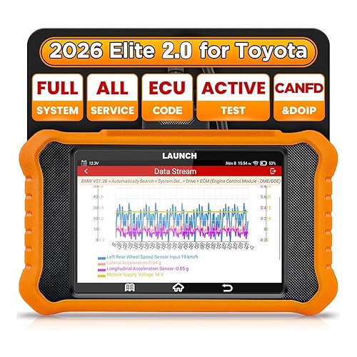 2026 LAUNCH Creader Elite V2.0 fit for Toyota Lexus Bi-Directional