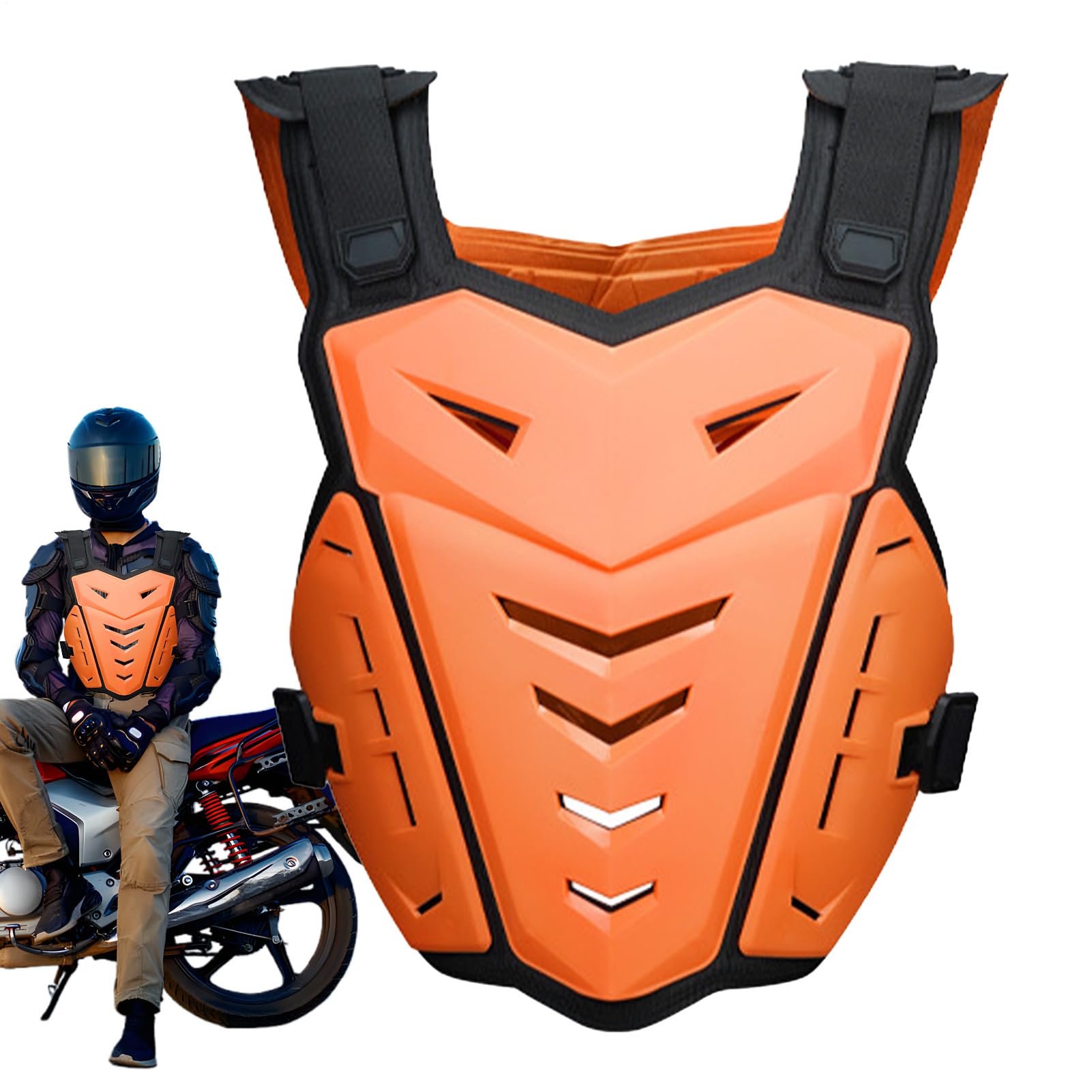 Motocyklowa Kamizelka Ochronna Regulowana Amortyzująca Oddychająca