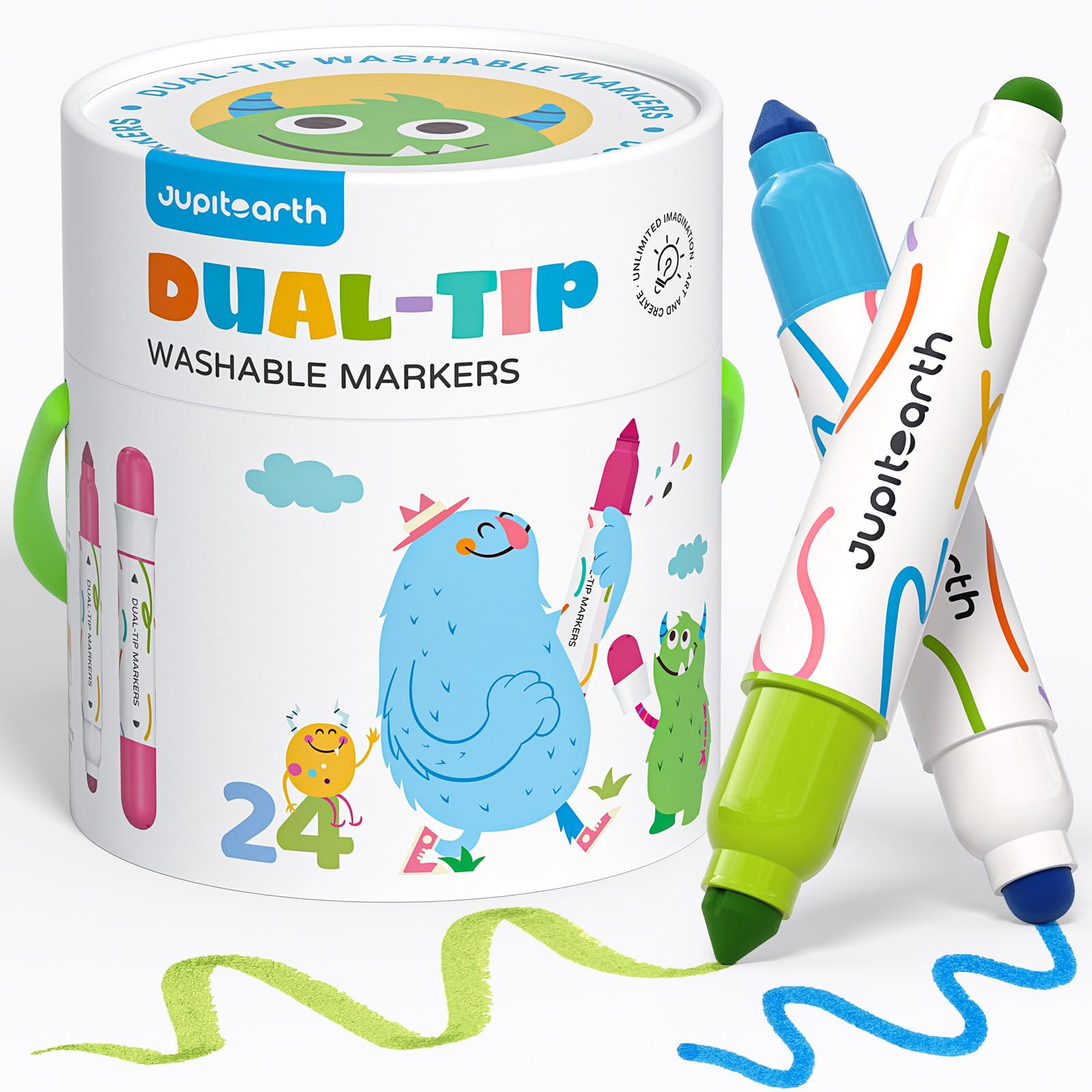 JUPITEARTH Dual Tip Markers