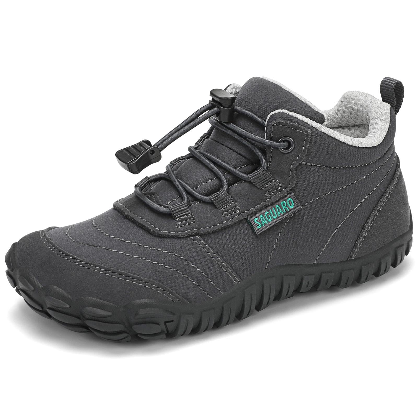 SAGUARO Bambini Scarpe a Piedi Nudi Scarpe da Trail Running Barefoot Minimaliste Sneakers Leggere Respirabile Gr.26-36