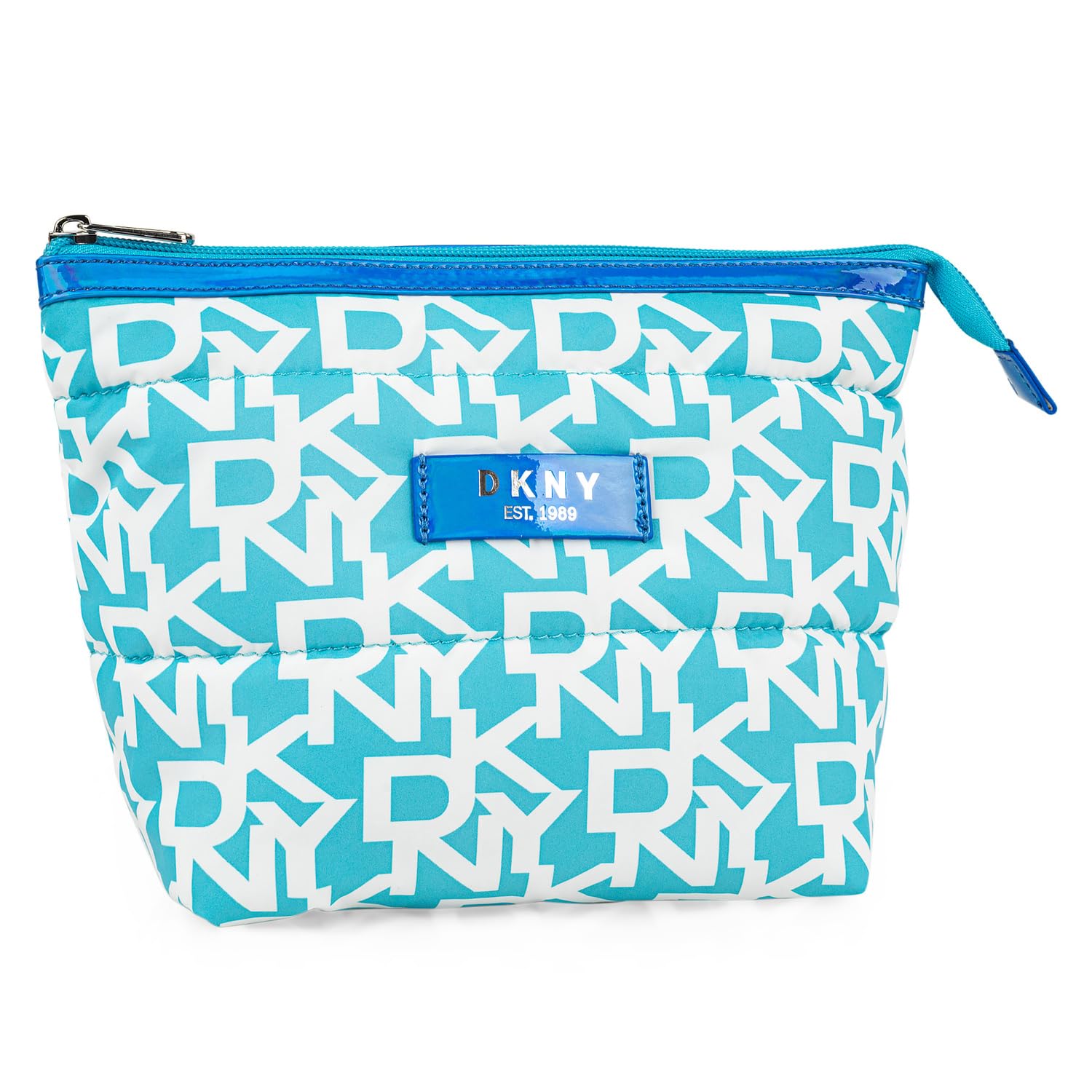 DKNY Neceser Mujer. Neceser Maquillaje Organizador. Bolsa Aseo Mujer. Neceser Viaje - Neceser Grande. Neceser Mujer Maquillaje. Bolsa Maquillaje. DK64024, Sky Blue
