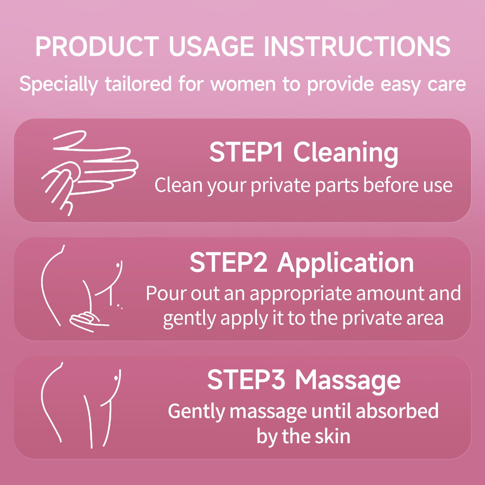 VENROCK Pink Revitalizing Serum for Women, Intimate Moisturizer with Ginseng Extract – pH Balanced, Fragrance Free, Paraben Free, 30ml