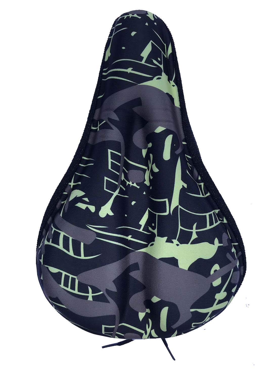 Schrodinger15 70088 Bicycle Cycle Pure Full Gel Foam Seat Saddle Cover Black-Green (B07WZ6K22Y) Amazon Price History, Amazon Price Tracker