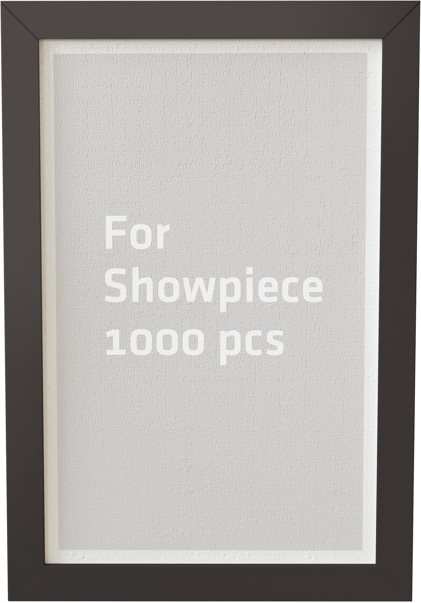 PintooW1031 - Showpiece Frame - Dark Brown (For Showpiece 1000) (Display puzzle sample not included)