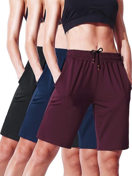 Buy Women's Plus Athletic Shorts Casual Walking Shorts Activewear,3054
