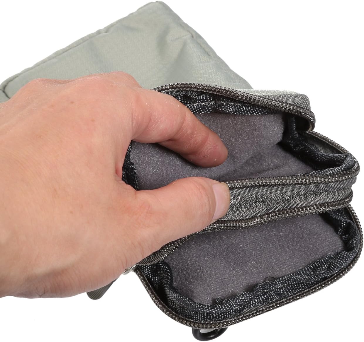 Cell Phone Pouch with Belt Clip, Cell Phone Shoulder Bag - Image 4