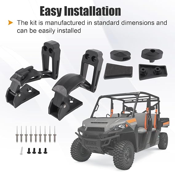 2206609 Window Latch Hardware Kit Compatible with Polaris Ranger 2023-2026