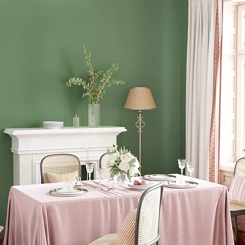 Miniatura 9 de WESTICK Papel tapiz retro rojo para paredes de dormitorio, 394 x 15.75 pulgadas, papel adhesivo rojo para armarios, papel tapiz autoadhesivo para