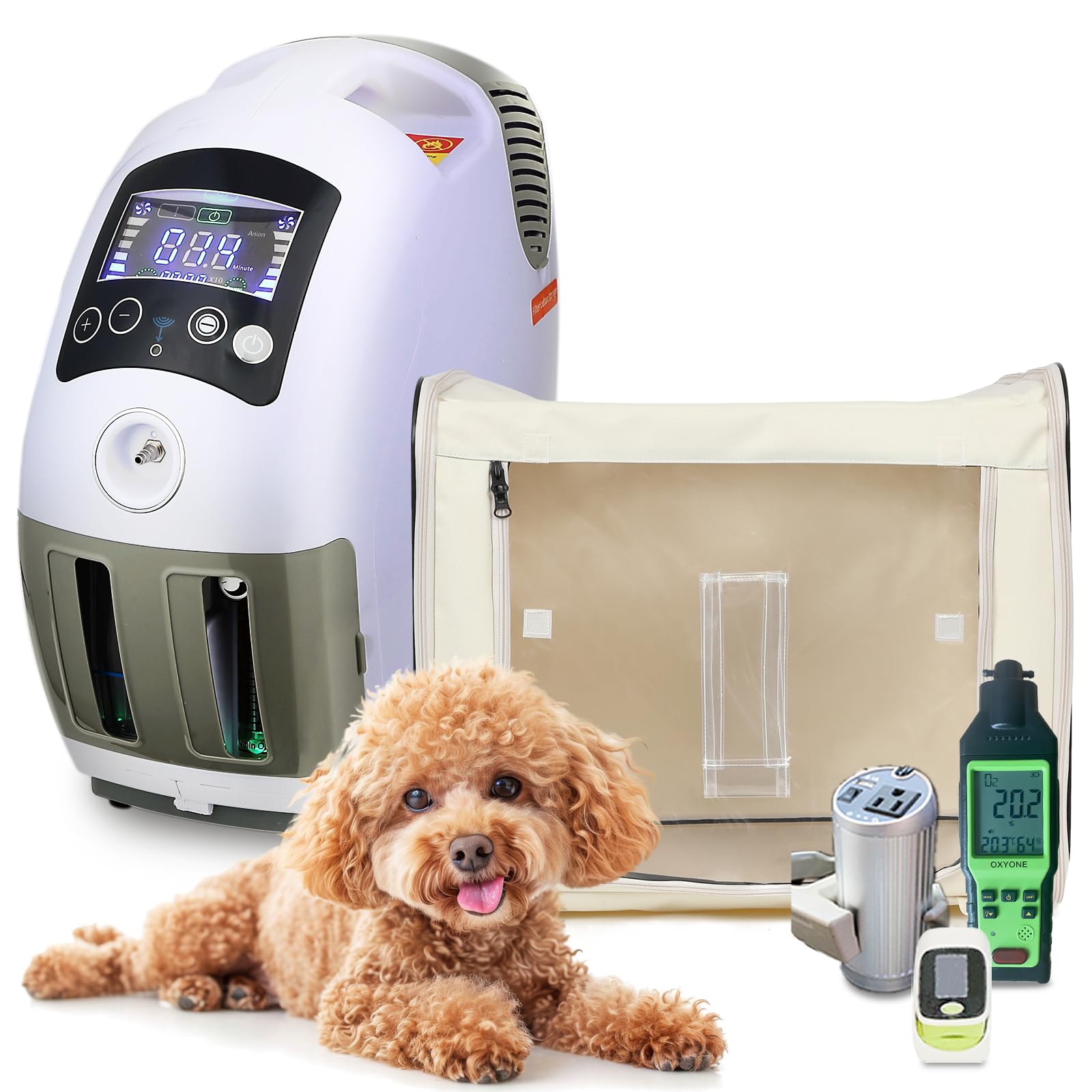 ペット用 『高性能 酸素発生器 MAF mini 1.5』 本格屋 酸素濃縮器・酸素カプセル・ディスポーザー / 高性能酸素